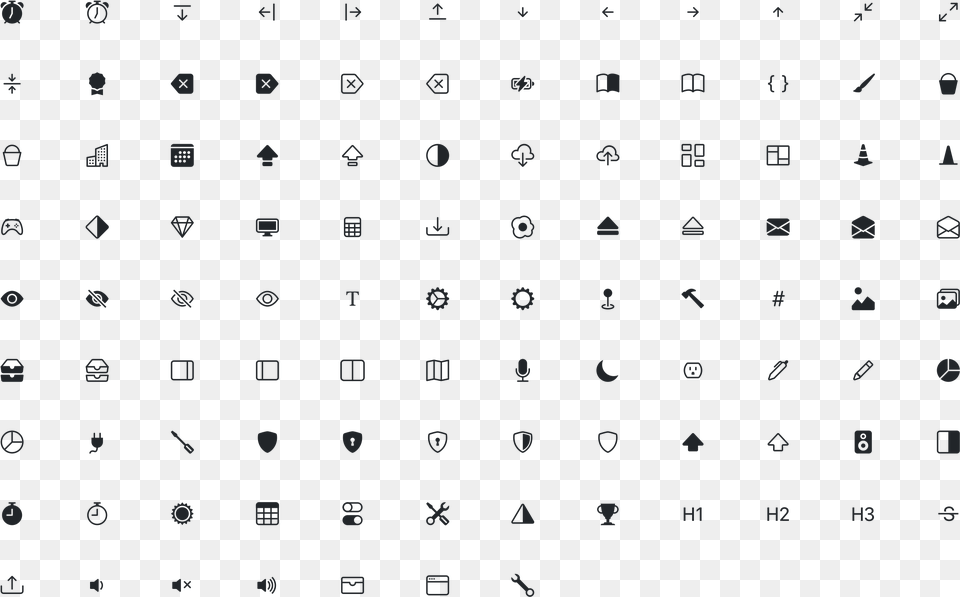 New Icons In Alpha Icons Computer, Computer Hardware, Computer Keyboard, Electronics Free Transparent Png