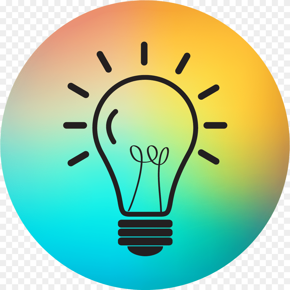 New Idea Icon, Light, Lightbulb, Disk Free Png