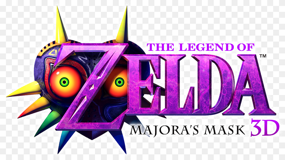 New In The Legend Of Zelda Zelda Majora39s Mask Logo, Purple Free Png Download