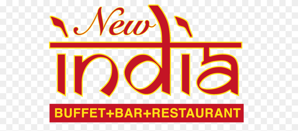 New India Buffet Bar Restaurant, Logo, Dynamite, Weapon, Advertisement Free Transparent Png