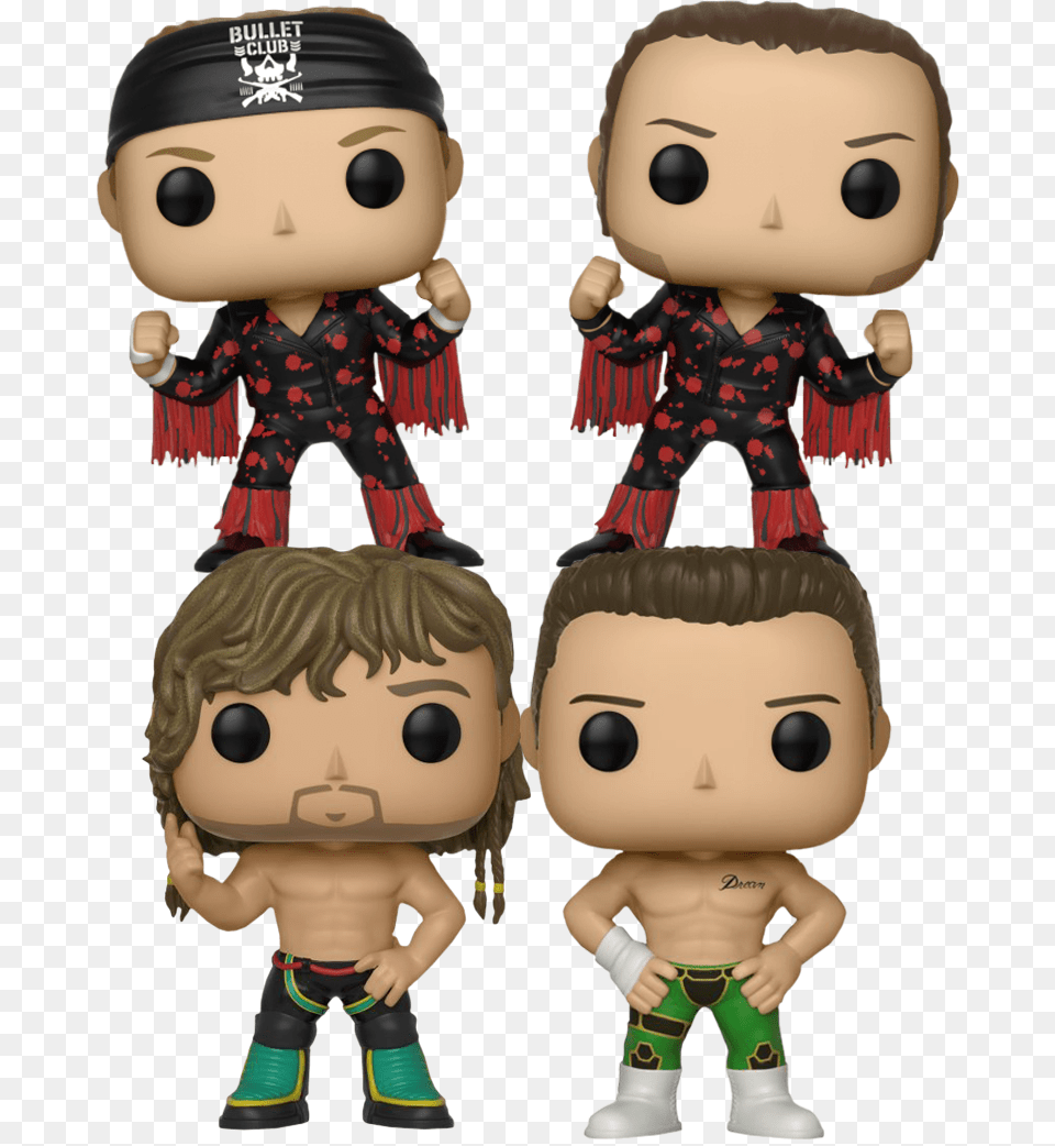 New Japan Pro Wrestling Kenny Omega Funko Pop, Doll, Toy, Baby, Person Png