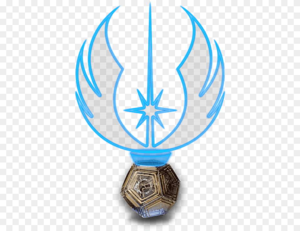 New Jedi Order Ranking Emblem, Light, Symbol, Chandelier, Lamp Free Png