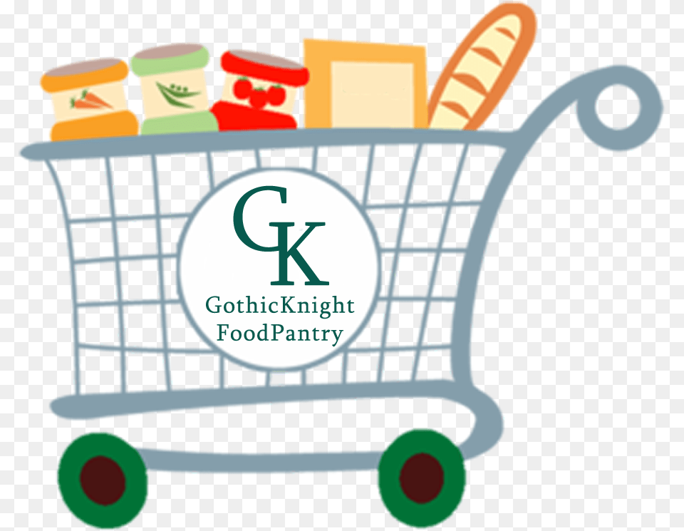 New Jersey City University Gothic Knight Food Pantry, Shopping Cart, Machine, Wheel, Device Png Image