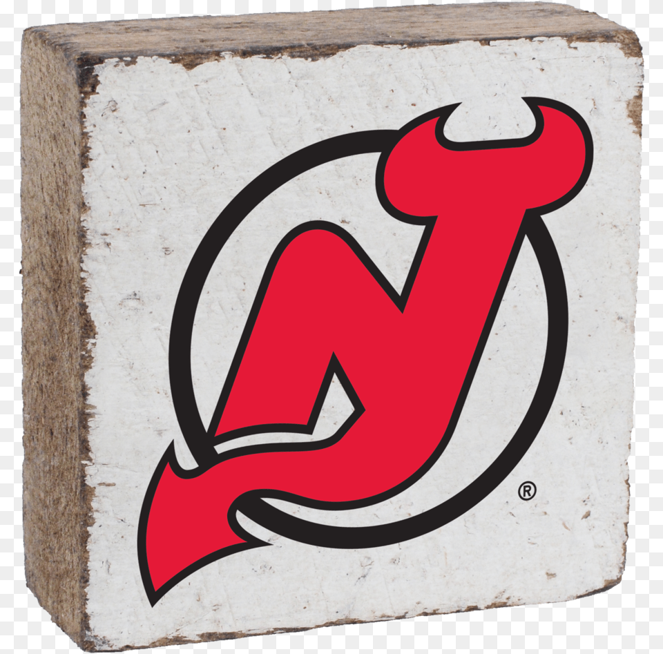 New Jersey Devils Rustic Block New Jersey Devils Logo, Symbol, Text Png
