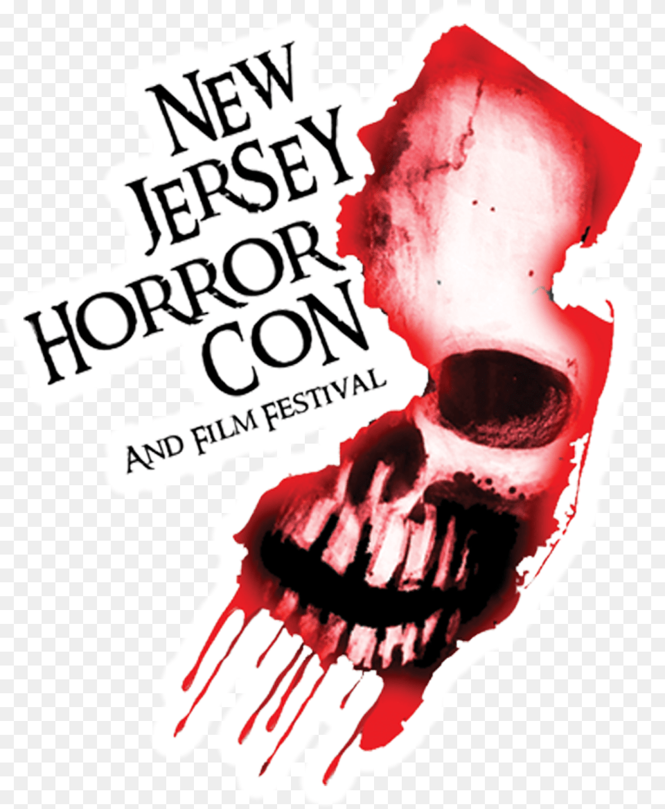 New Jersey Horror Con Logo, Advertisement, Poster, Person, Body Part Png
