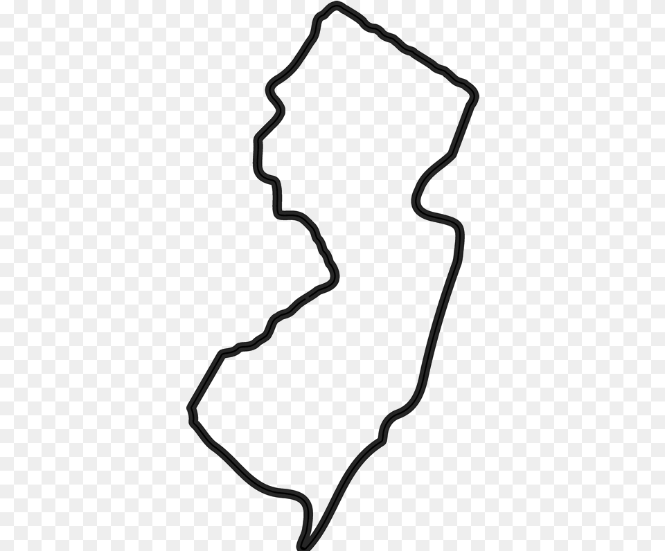 New Jersey Outline Download New Jersey, Silhouette, Smoke Pipe Png Image