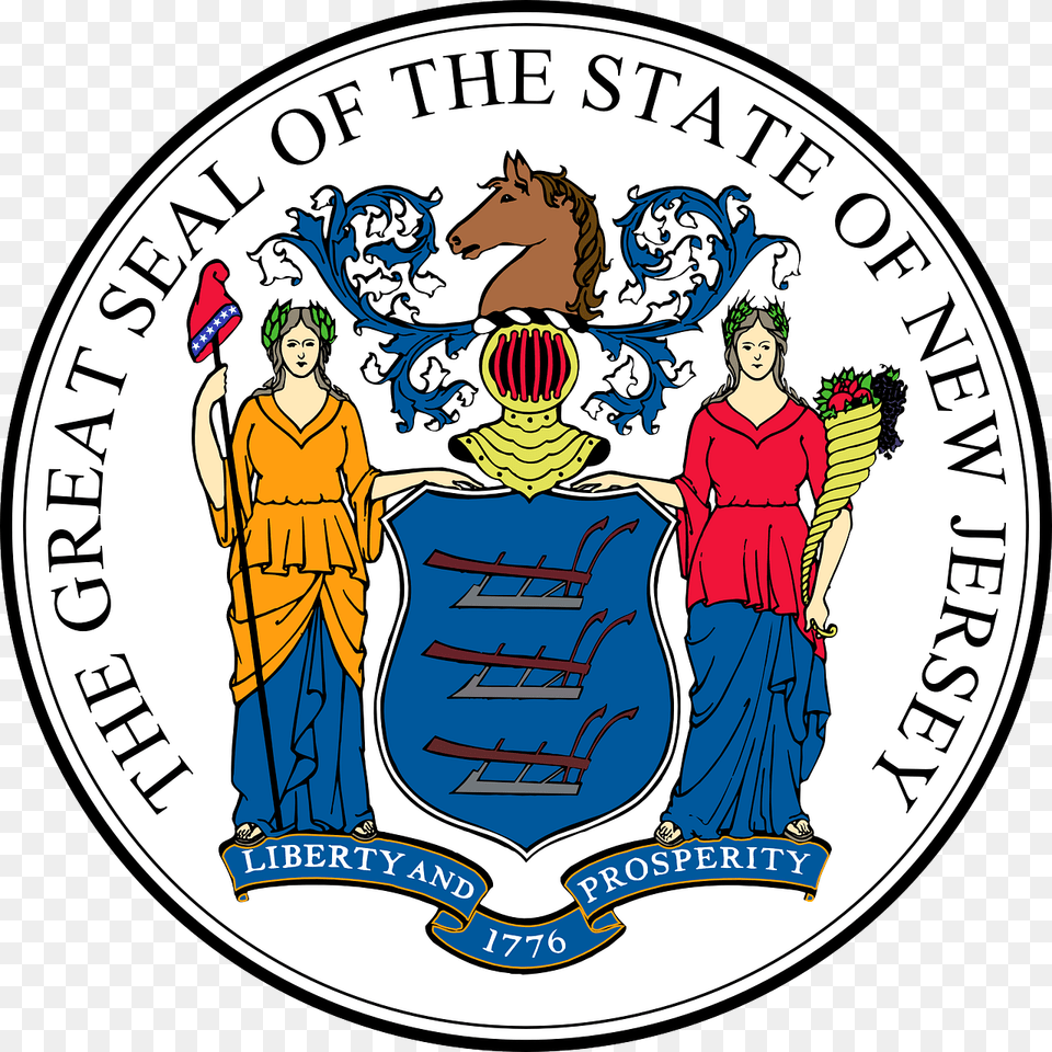 New Jersey Seal, Adult, Man, Male, Person Free Png Download