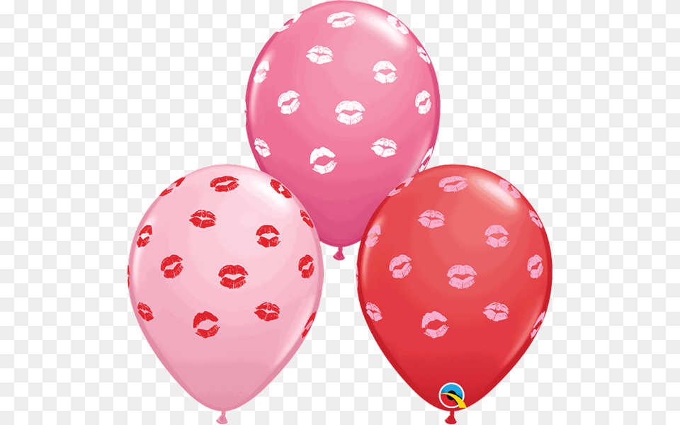 New Kissy Lips Red Amp Pink Candy Latex Balloon Png