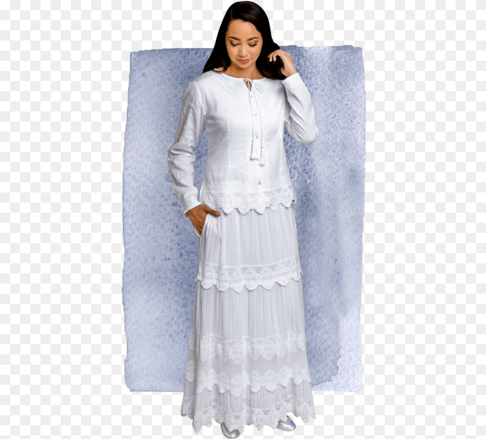 New Lds Temple Dresses Dress, Blouse, Clothing, Sleeve, Long Sleeve Png