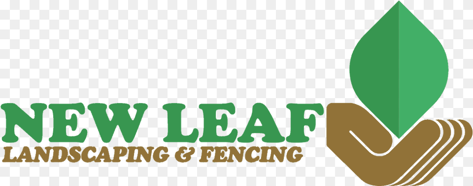 New Leaf Landscaping U0026 Fencing Graphic Design, Plant, Green Free Transparent Png