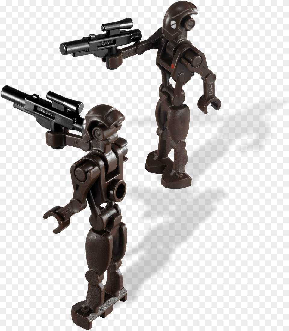 New Lego Star Wars Commando Droids X2 W Blasters Droide Commando, Robot, Gun, Weapon, Person Free Png Download