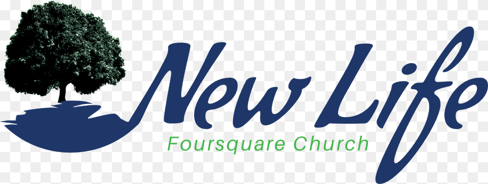 New Life Foursquare Church Tree, Plant, Vegetation, Text, Outdoors Png