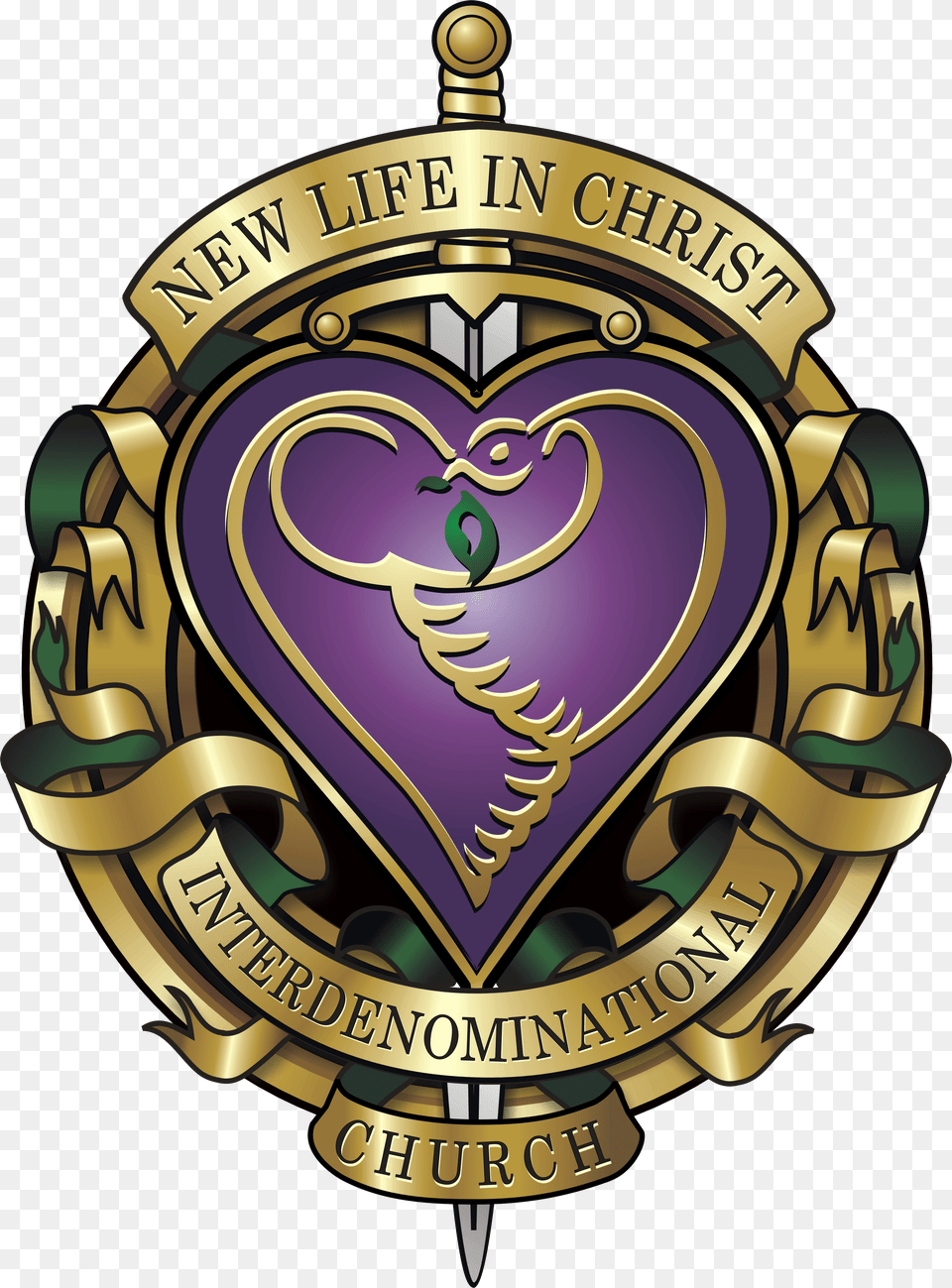 New Life In Christ Crest New Life In Christ Interdenominational Church Free Png