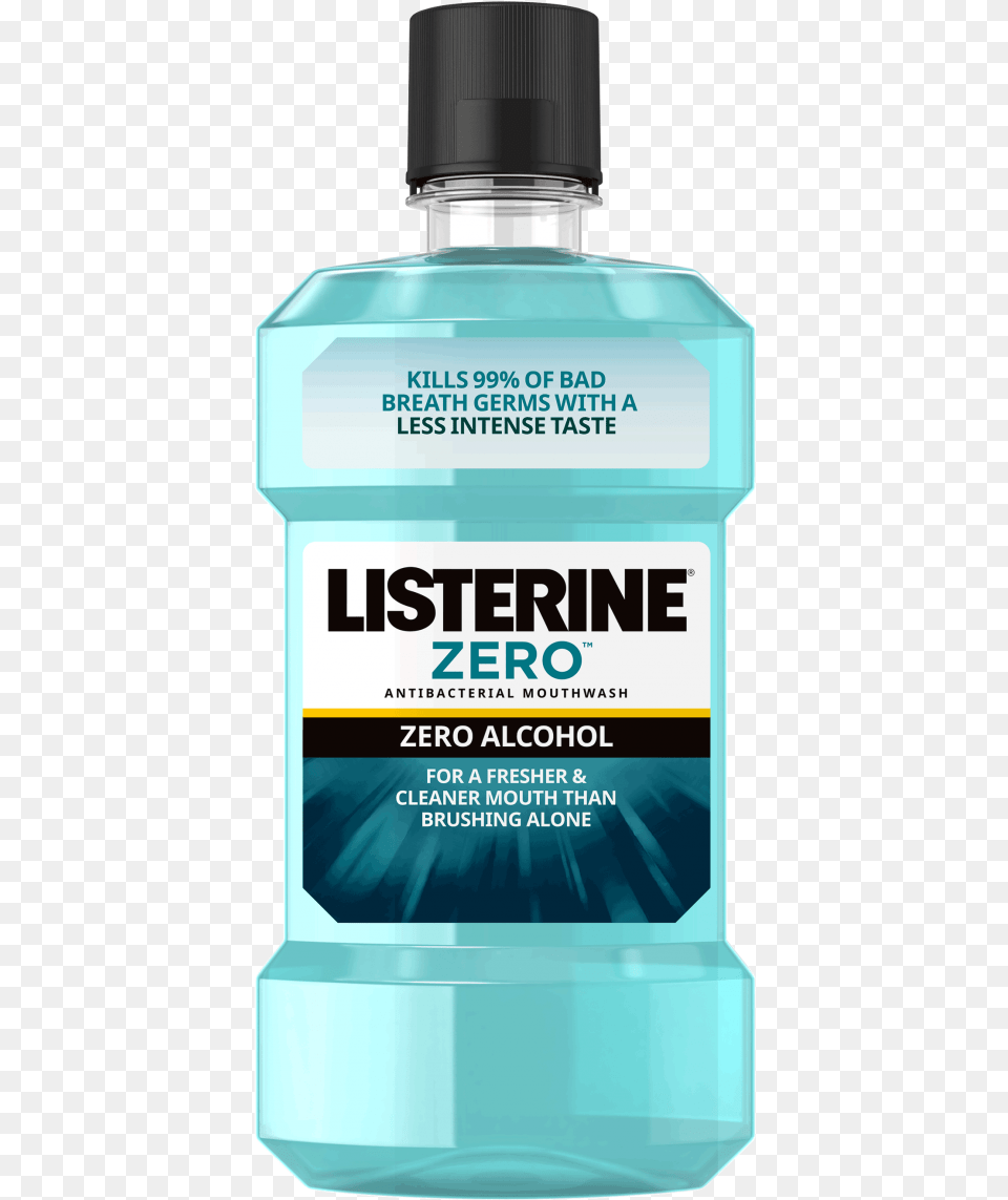 New Listerine Zero Clean Listerine Cool Citrus Mouthwash, Bottle, Aftershave Png