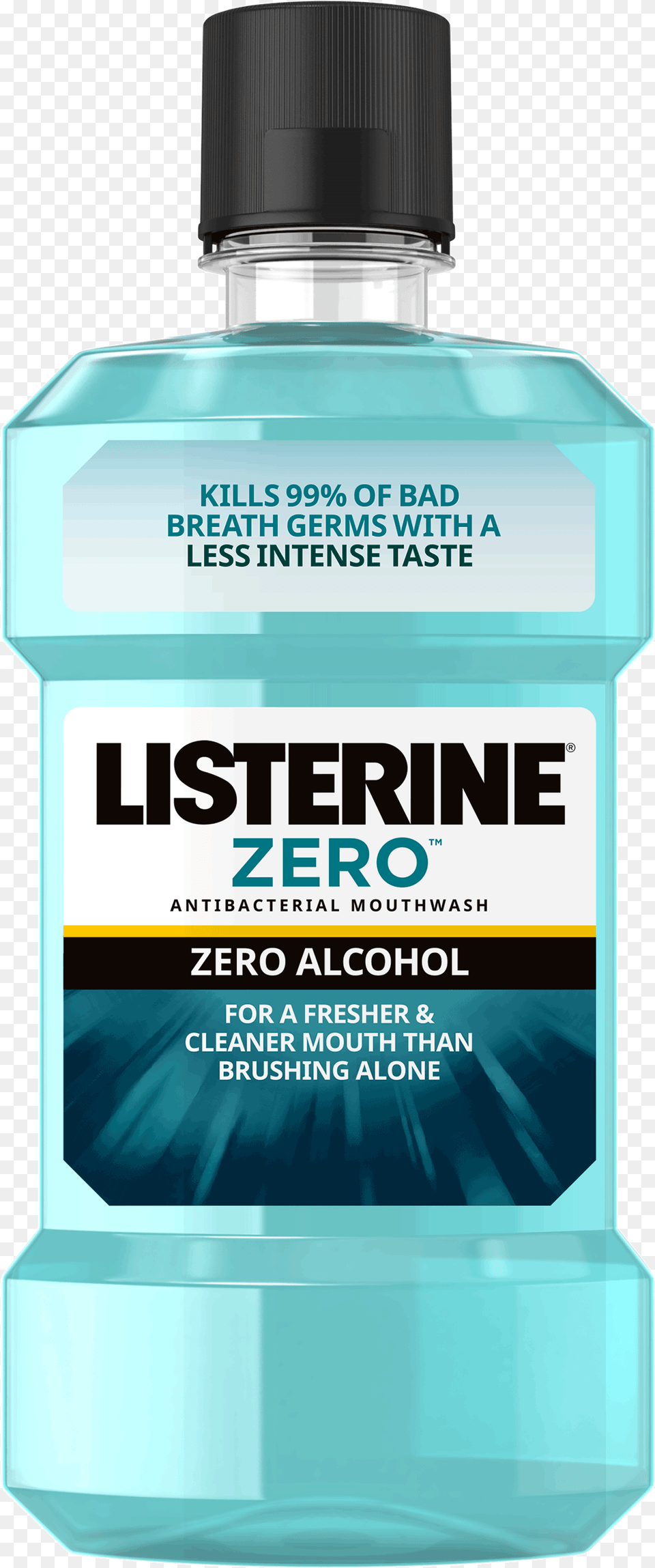 New Listerine Zero Clean Listerine Mouthwash, Bottle, Aftershave, Cosmetics, Perfume Free Transparent Png