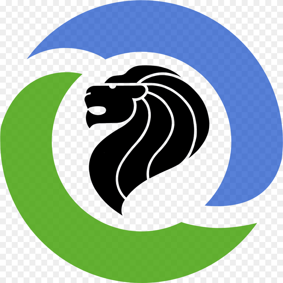 New Logo Issue Singapore Lion Head, Nature, Night, Outdoors, Disk Free Png Download