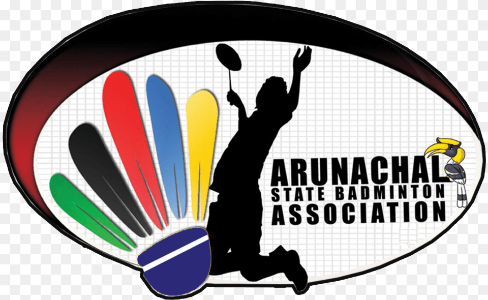 New Logo Of Asba Arunachal State Badminton Association, Adult, Male, Man, Person Free Png Download