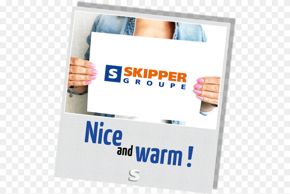 New Logo Skipper Skipper Logistique, Advertisement, Body Part, Finger, Hand Free Transparent Png