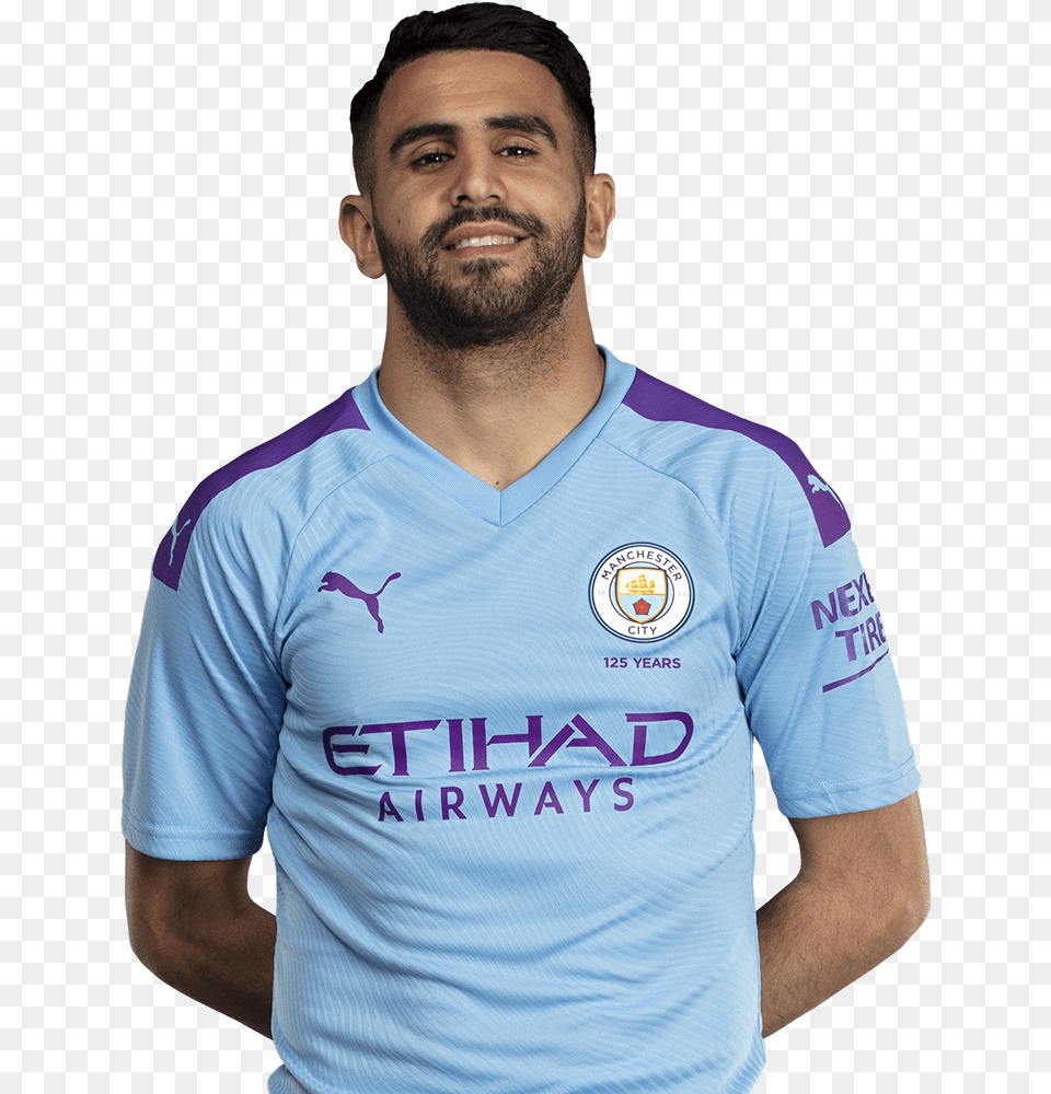 New Man City Kit 19, Adult, Shirt, Person, Male Free Png Download