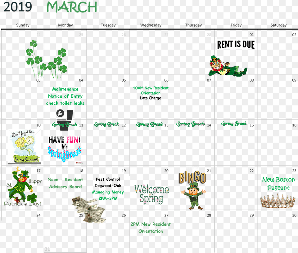 New March Calendar Diagram, Plant, Vegetation, Person, Text Png Image