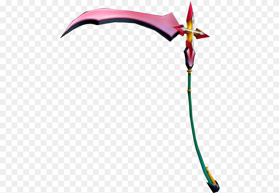 New Marluxia Scythe Bow And Arrow, Sword, Weapon, Blade, Dagger Png Image