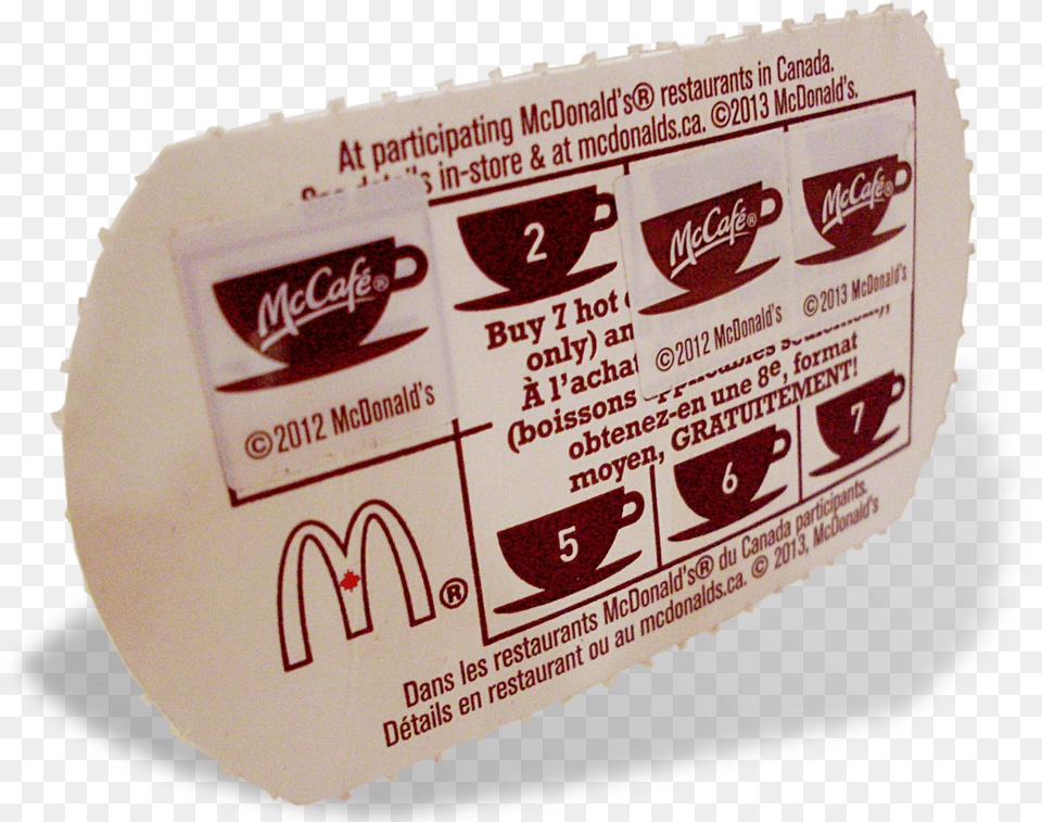 New Mcloyalty Card Mcdonalds Coffee Card, Text Free Transparent Png