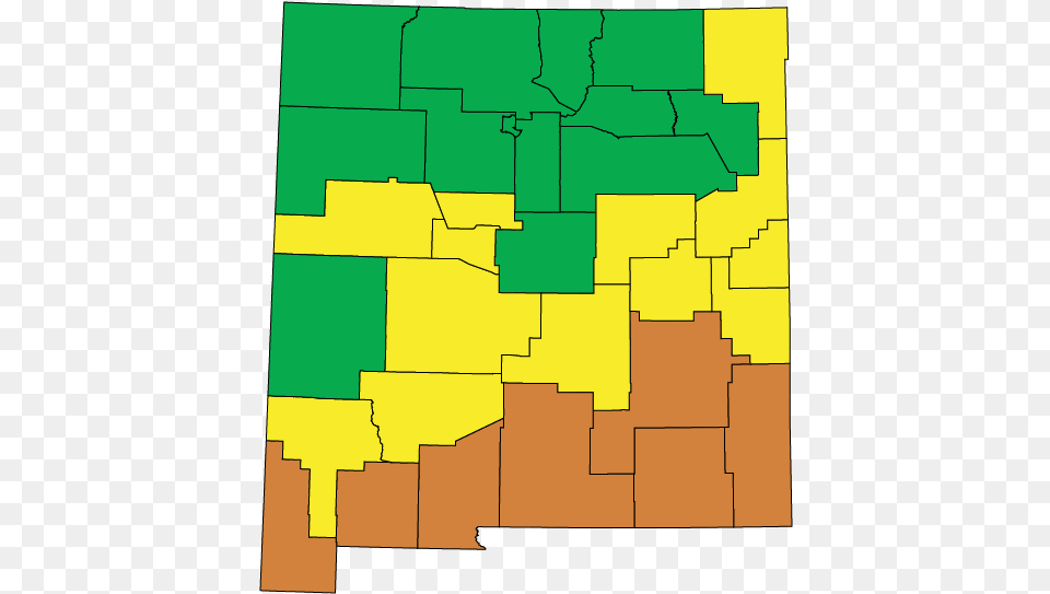 New Mexico Climate Zones Climate Map Of Nm, Art, Bulldozer, Machine Free Png Download