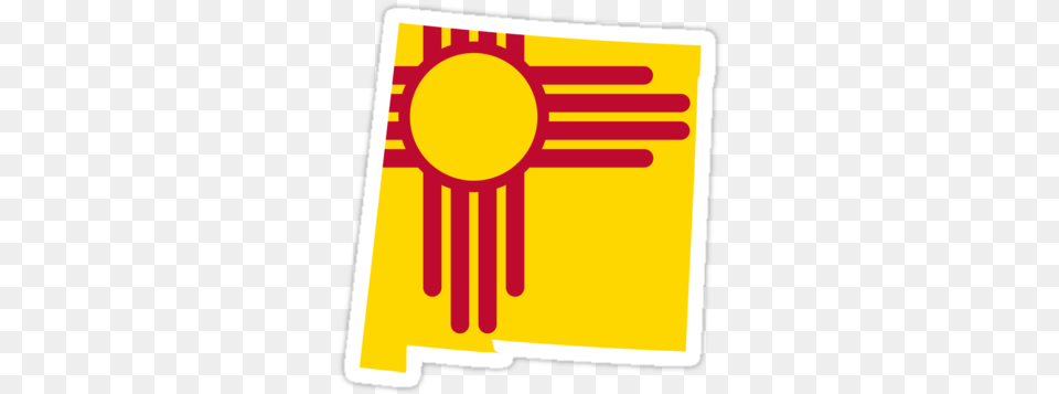 New Mexico Flag Wht New Mexico Flag In State, Cutlery, Fork, Mailbox Png Image