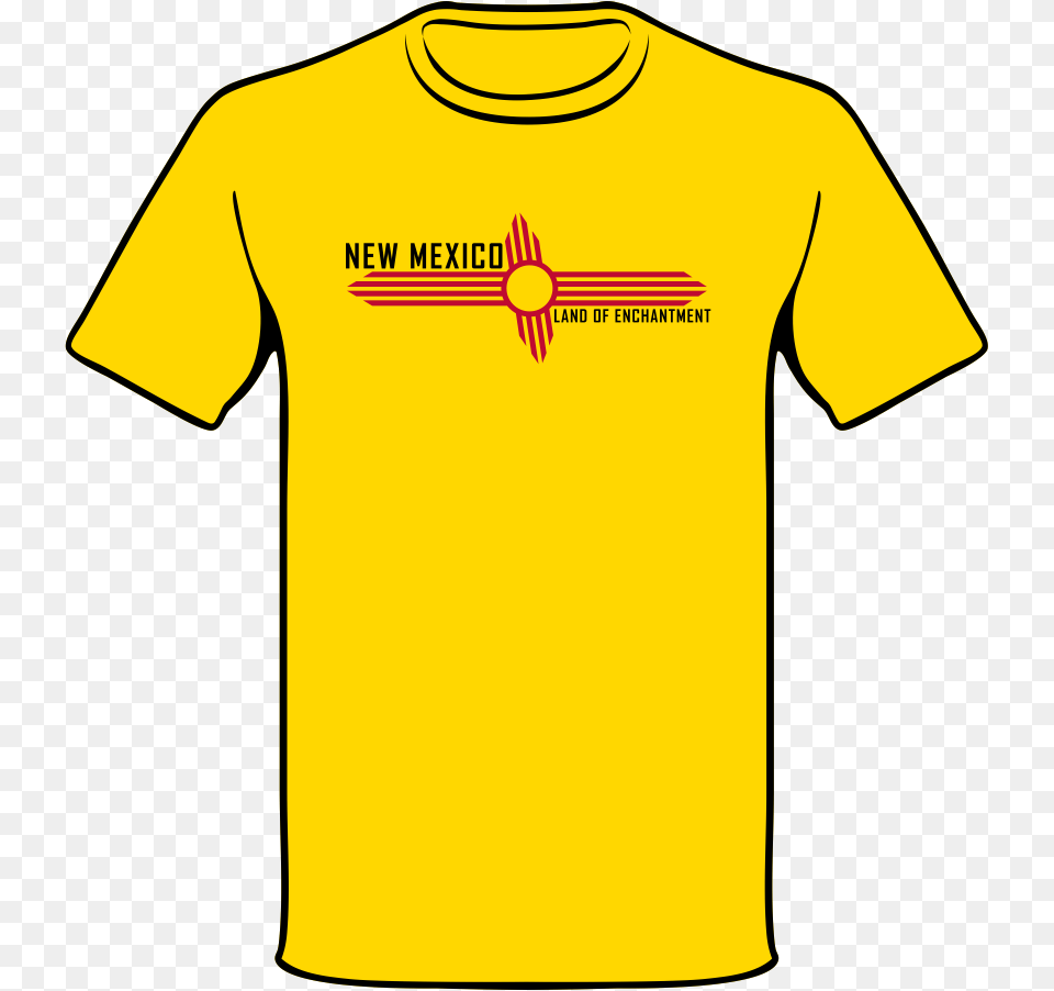 New Mexico Land Of Enchantment, Clothing, T-shirt Png Image