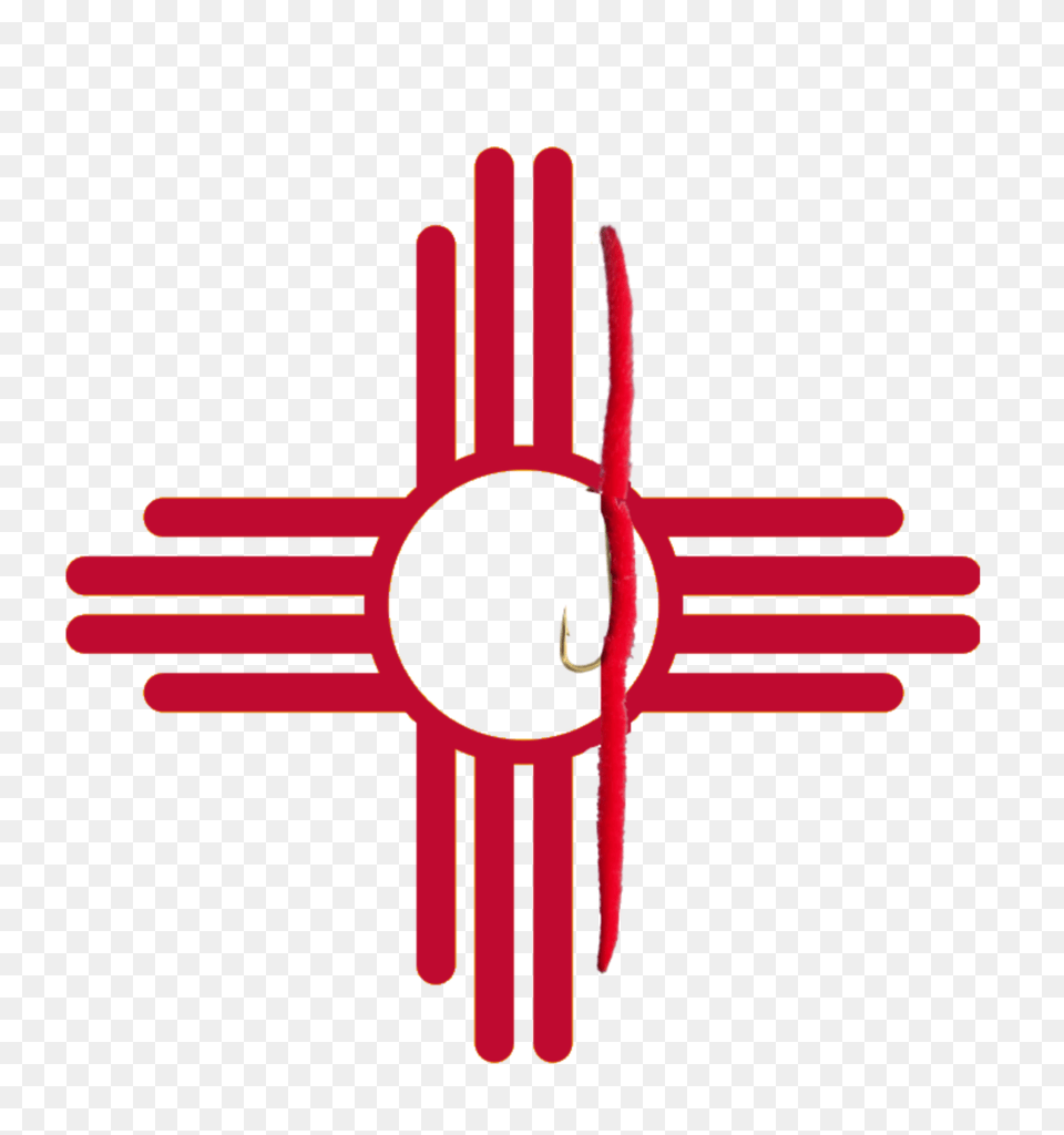 New Mexico San Juan Flag Tee Trout Scout Outfitters, Cross, Symbol, Cutlery, Fork Png Image