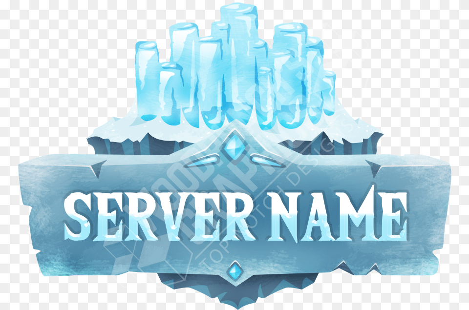 New Minecraft Server Logo Minecraft Server Server Logo, Ice, Nature, Outdoors Free Png