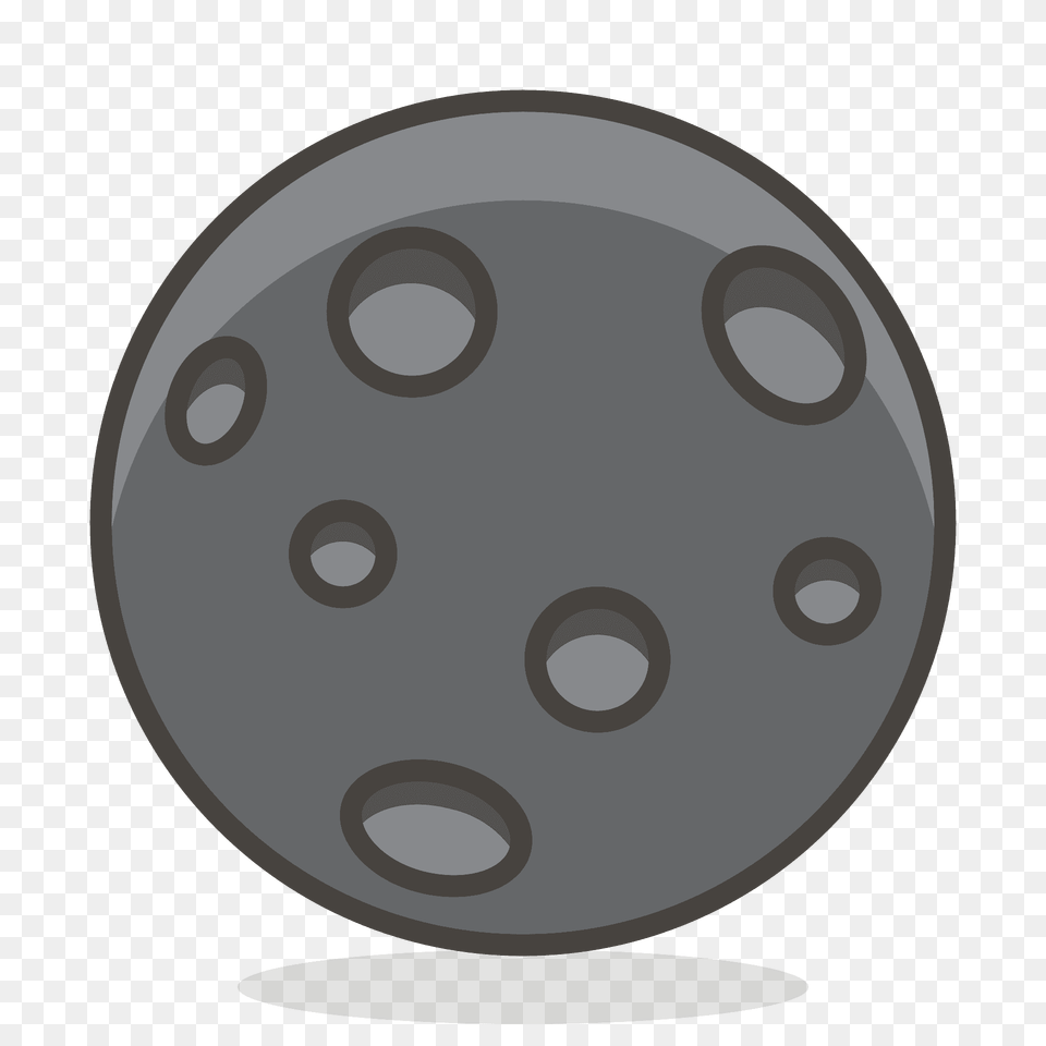 New Moon Emoji Clipart, Sphere, Disk, Bowling, Leisure Activities Png