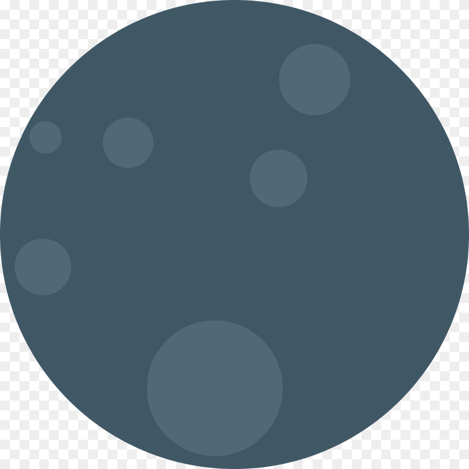 New Moon Emoji Clipart, Sphere, Disk Png Image