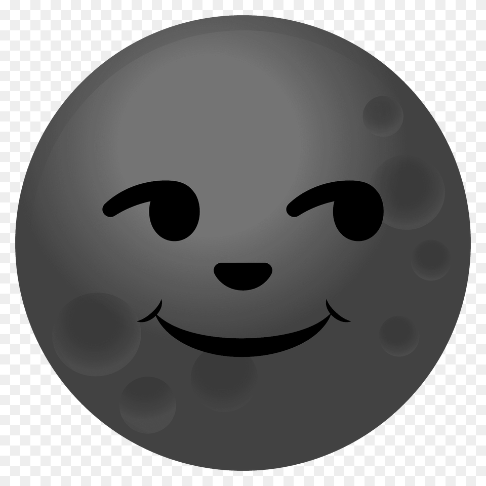 New Moon Face Emoji Clipart, Sphere, Disk Free Png