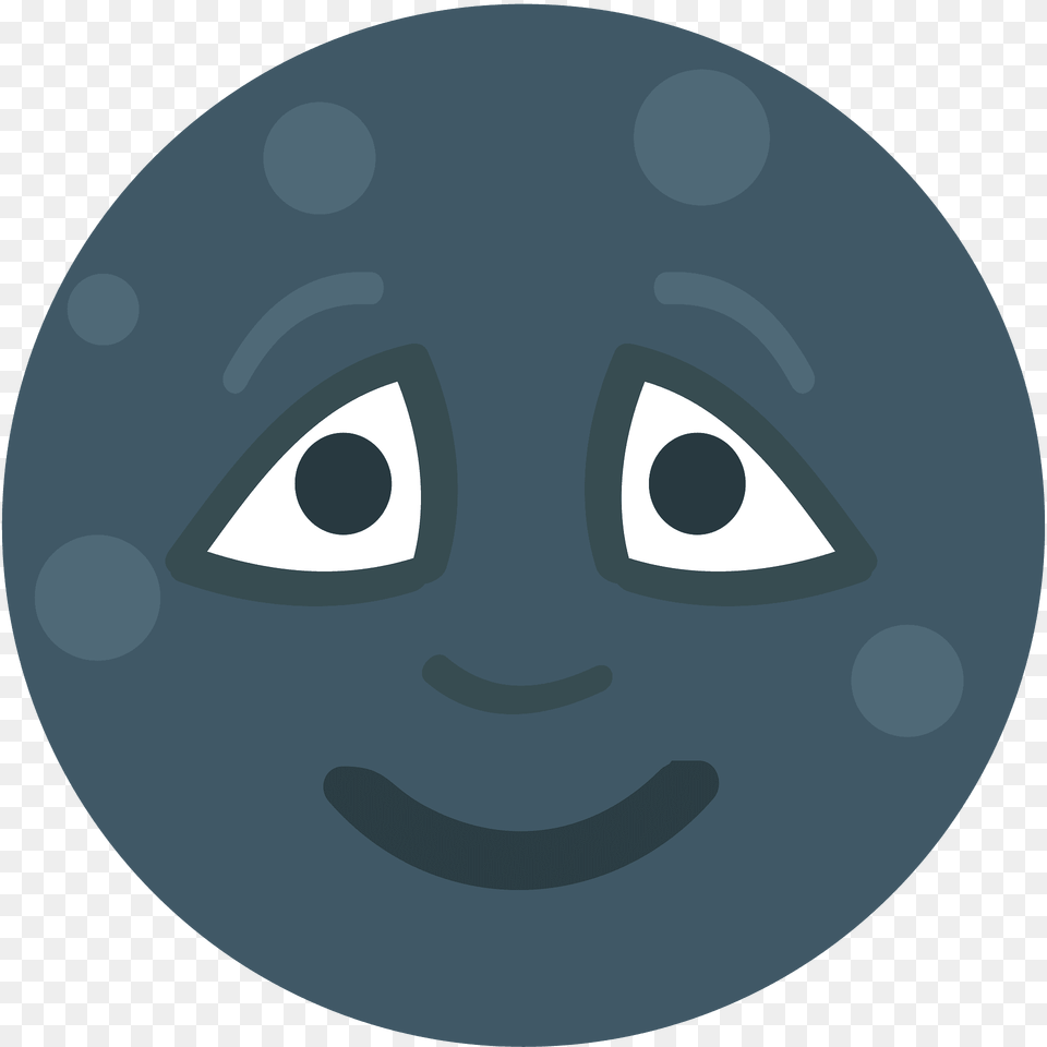 New Moon Face Emoji Clipart, Alien, Photography, Disk Free Png Download