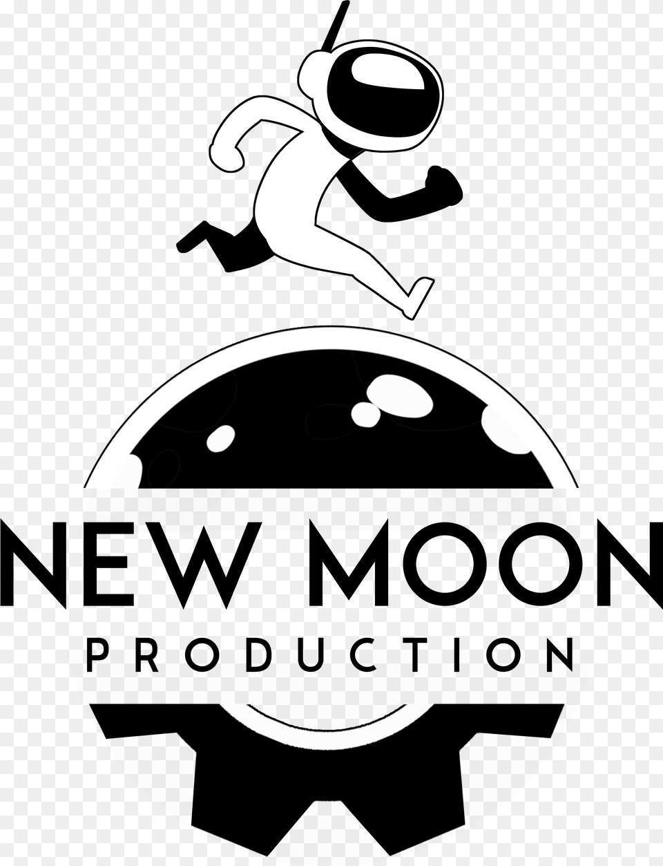 New Moon Production 39s Logo Logo, Stencil Png