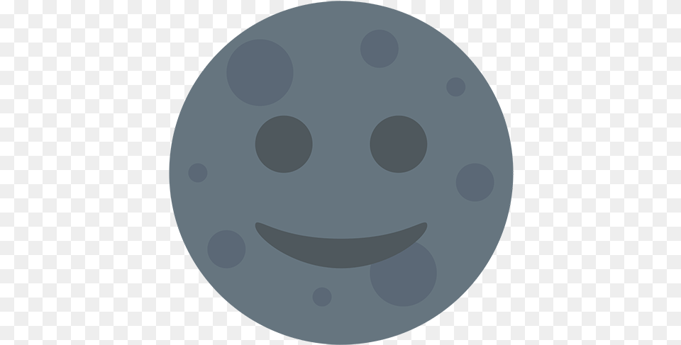 New Moon With Face Emoji For Facebook Email U0026 Sms Id Smiley, Sphere, Astronomy, Nature, Night Free Png Download