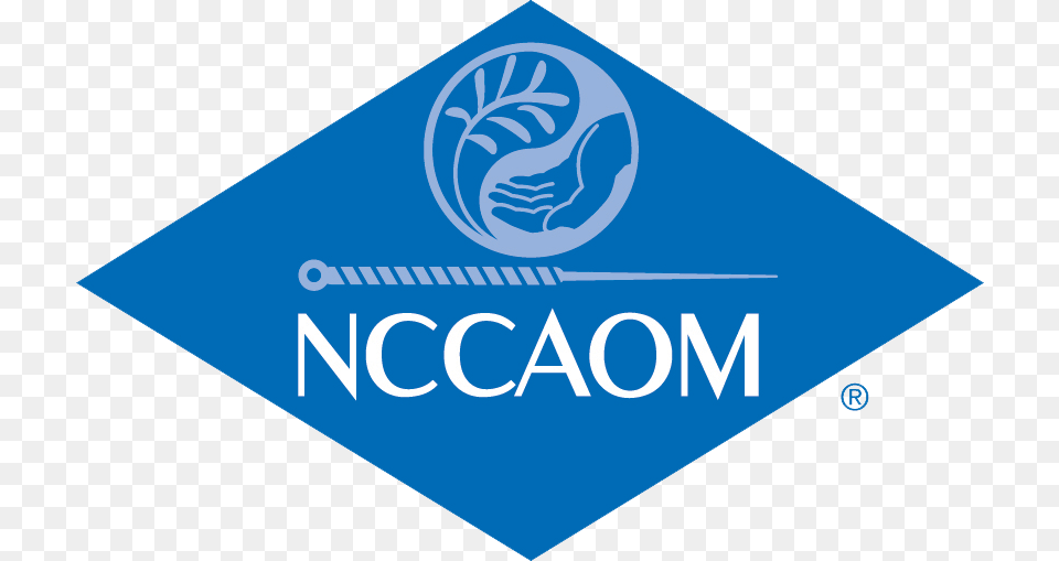 New Nccaom Om Sm Cmyk National Certification Commission For Acupuncture And, Logo, Triangle Png