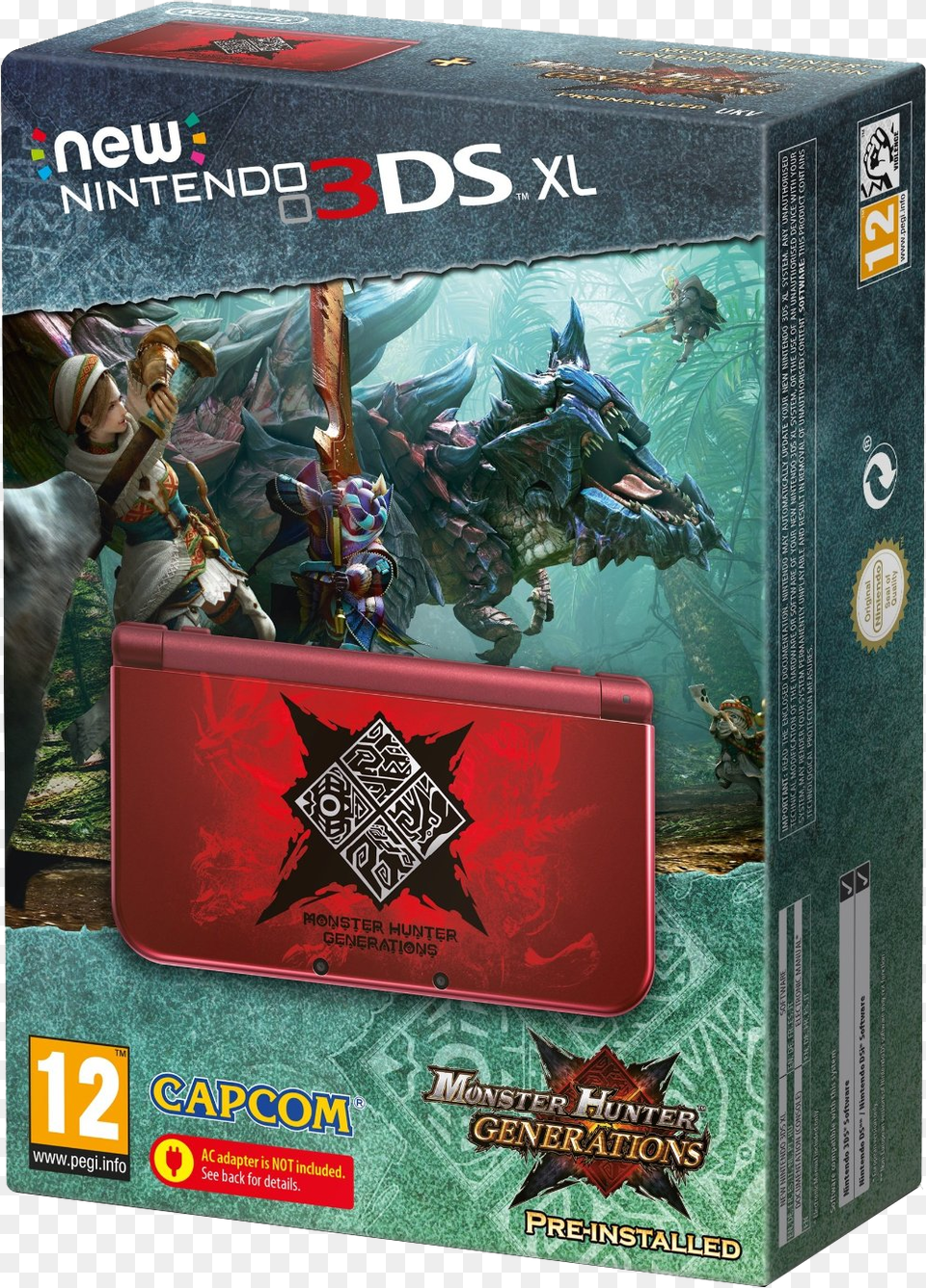 New Nintendo 3ds Xl Monster Hunter Generations Edition Monster Hunter Generations New, Person, Book, Publication, Face Png Image