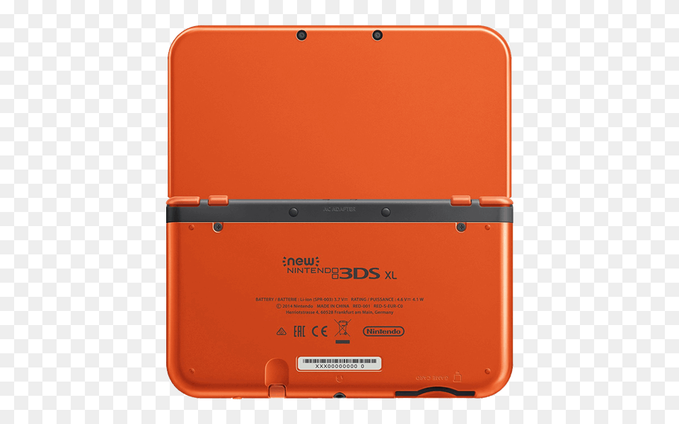 New Nintendo Xl Orange Black Console, Computer, Electronics, Laptop, Pc Png Image