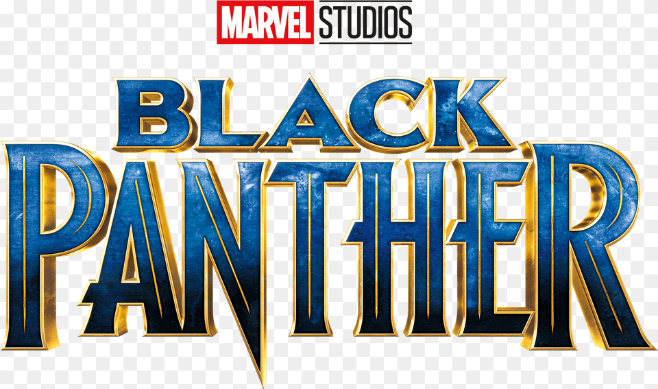 New Official Black Panther Logo Logo Black Panther, Text, Book, Publication Free Png