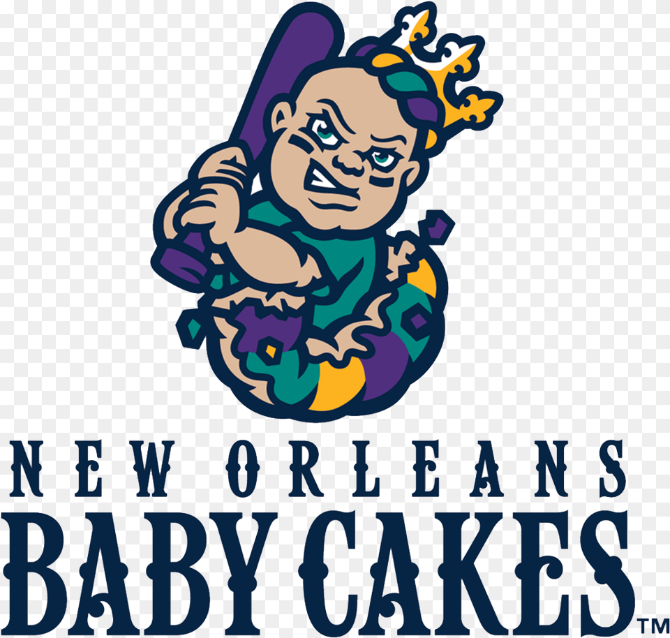 New Orleans Baby Cakes Logo And Symbol New Orleans Baby Cakes, Face, Head, Person, People Png Image