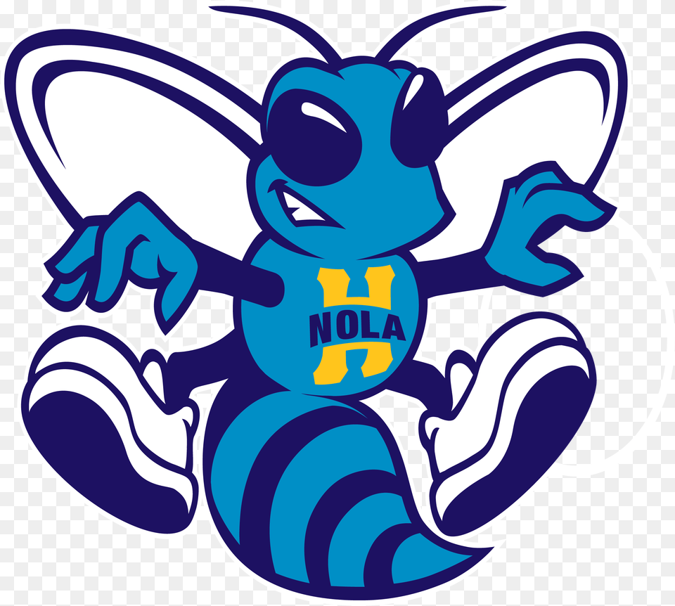 New Orleans Hornets Logo, Animal, Bee, Insect, Invertebrate Png
