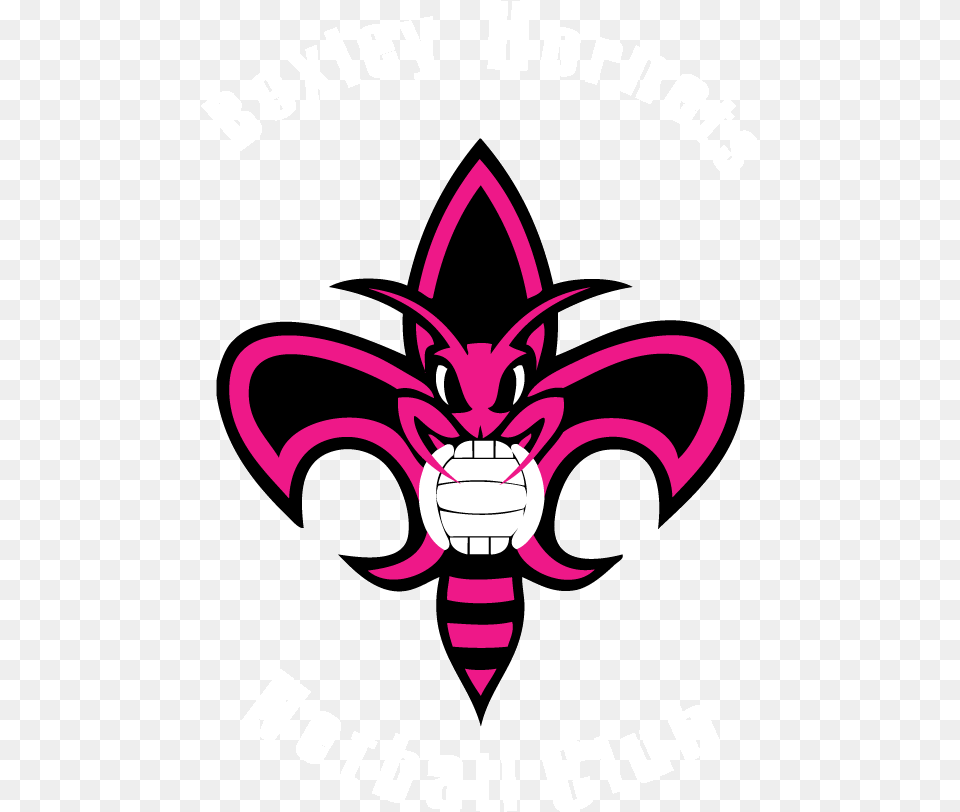 New Orleans Hornets Logo Clipart New Orleans Hornets Logo Design, Stencil, Purple, Symbol, Body Part Free Png