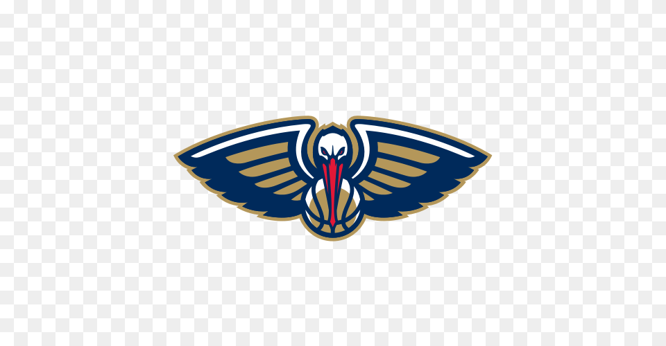 New Orleans Pelicans Basketball, Emblem, Symbol, Animal, Bird Png Image