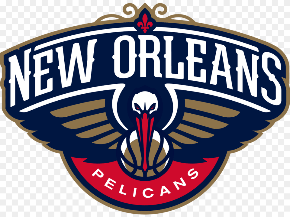 New Orleans Pelicans Logo Vector In New Orleans Pelicans Logo, Emblem, Symbol, Badge, Architecture Free Transparent Png