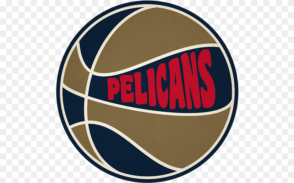 New Orleans Pelicans Retro Shirt T Logo Golden State Warriors Ball, Rugby, Rugby Ball, Sport Free Transparent Png