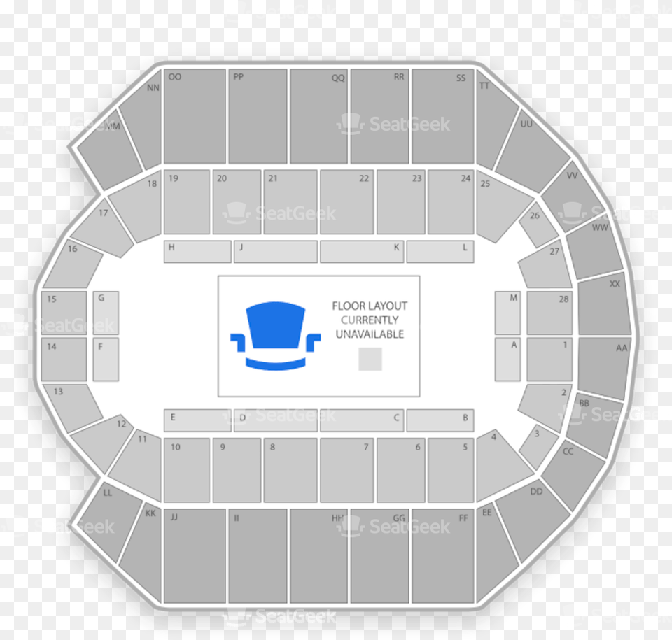 New Orleans Pelicans Seating Chart Map Seatgeek Mississippi Coast Coliseum And Convention Center, Outdoors, Disk, Diagram Free Png