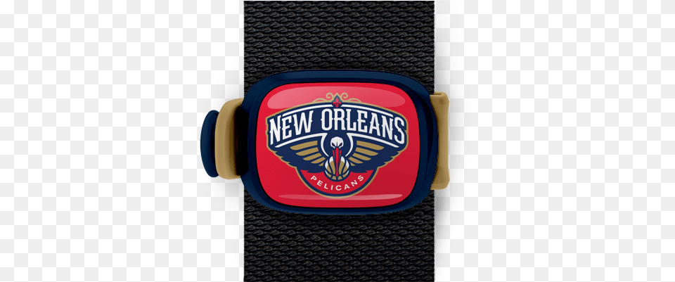 New Orleans Pelicans Stwrap New Orleans Pelicans Logo, Wristwatch, Arm, Body Part, Person Png Image