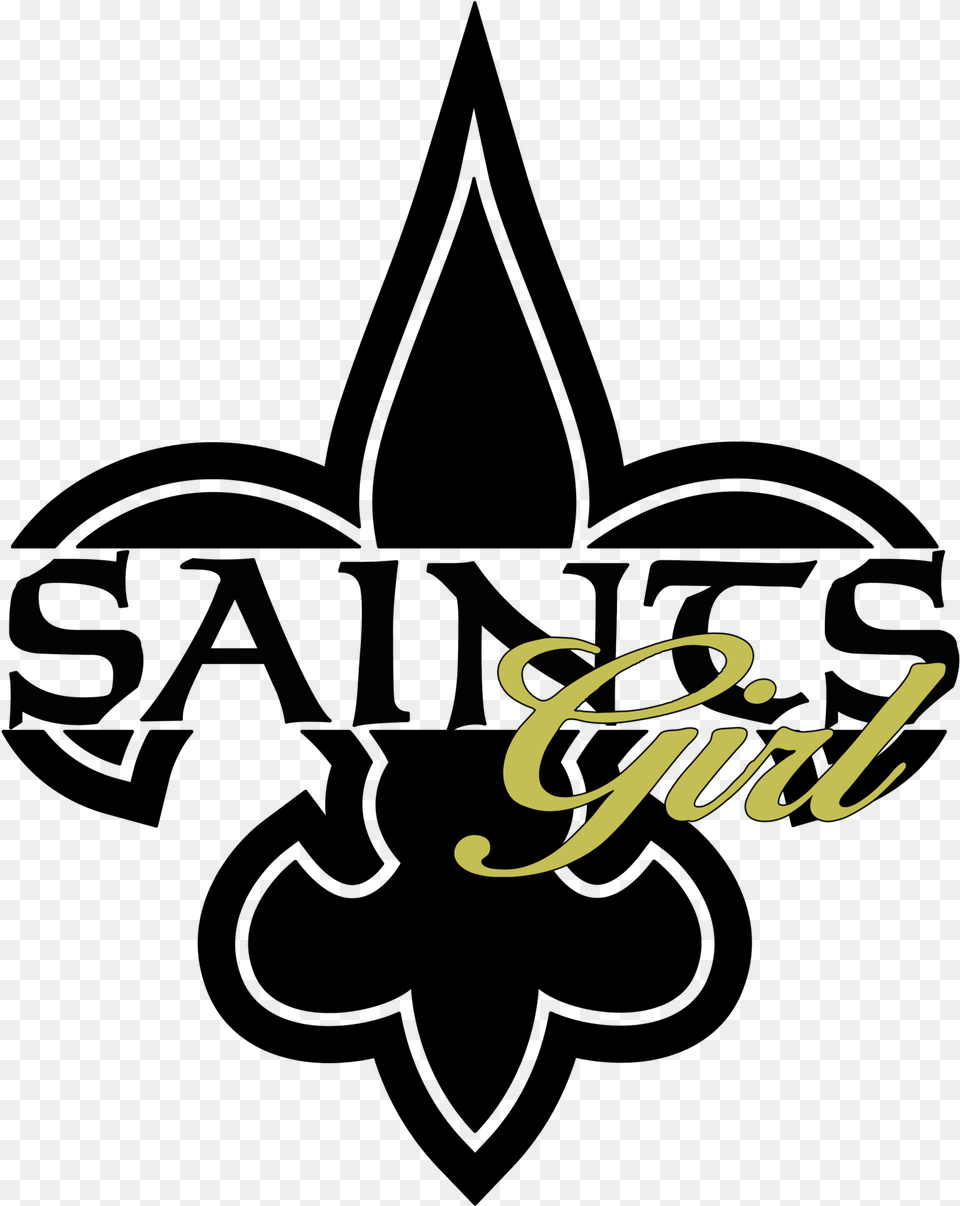 New Orleans Saints, Logo, Text Free Transparent Png